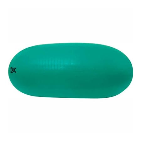 Fabrication Enterprises CanDo Inflatable Exercise Straight Roll, Green, 24" Dia. x 43"L 30-1782